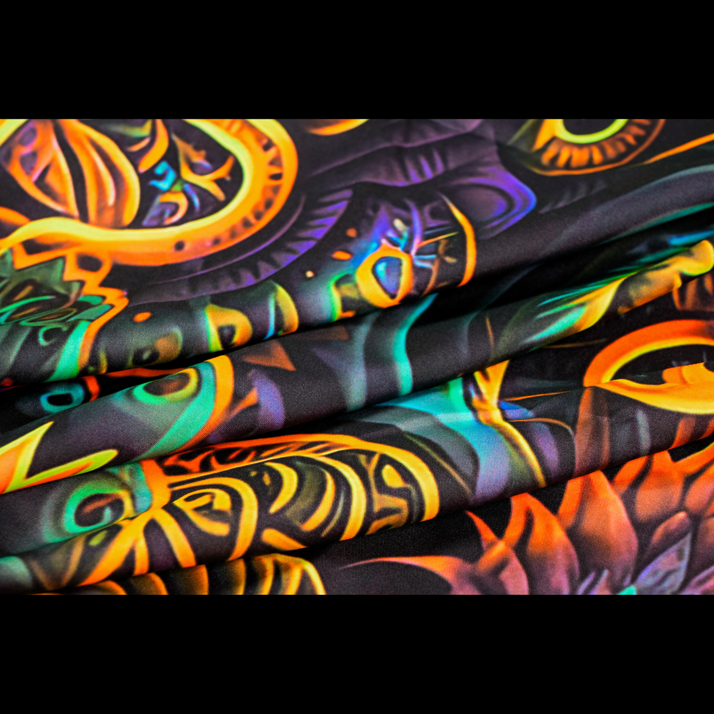 Ajna Eye Psychedelic UV Tapestry